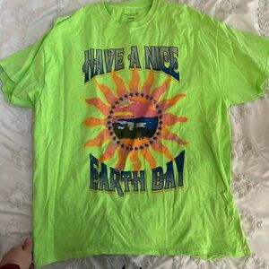 Urban Outfitters have a nice earth day graphic oversized t shirt (S/M)